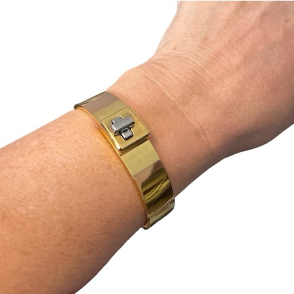 Kate Spade PhoebeTurlock Two-Tone Bangle, NWT - Picture 3 of 8
